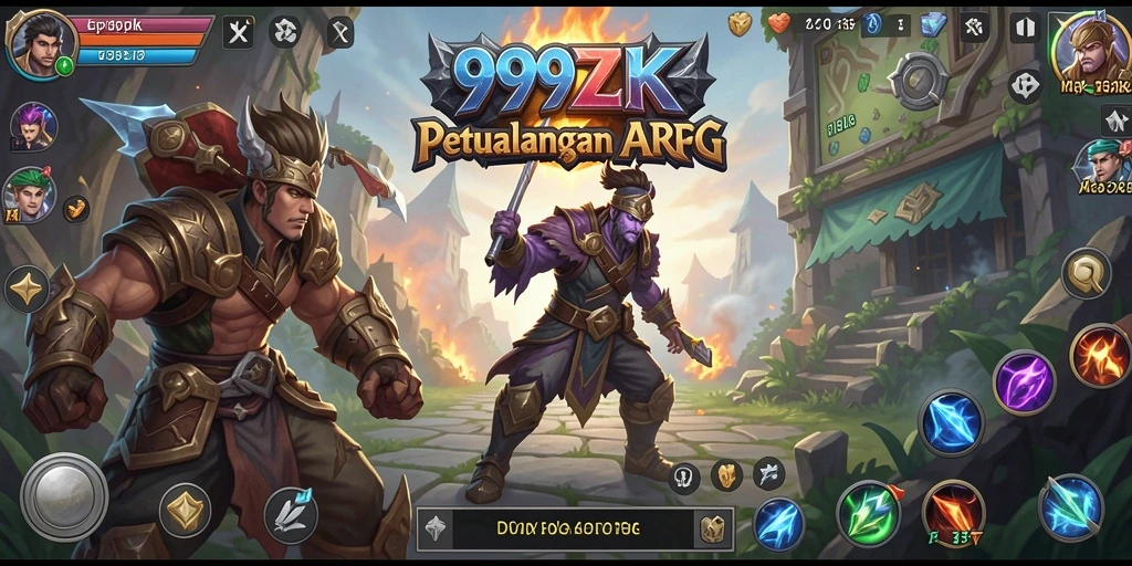 Gameplay ARPG yang mendebarkan dengan grafik menakjubkan.