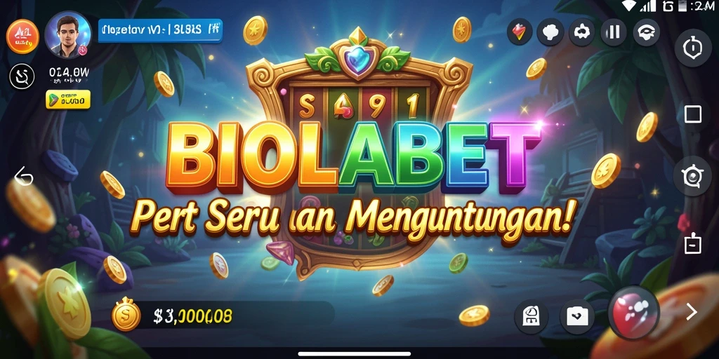 Tampilan menarik dari gameplay BIOLABET yang penuh warna.
