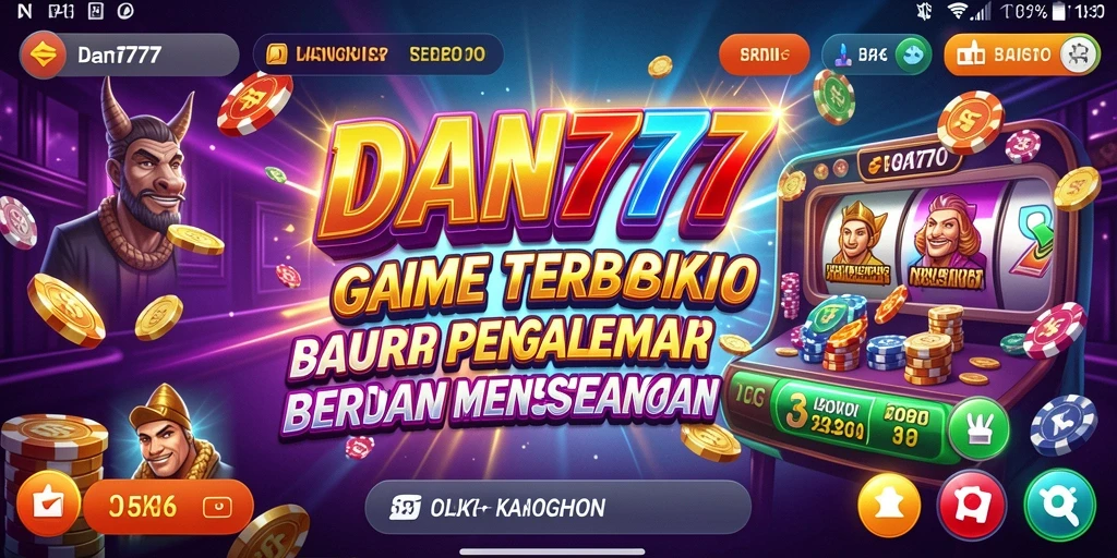 Tampilan gameplay menarik dari DAN777 yang memanjakan mata.