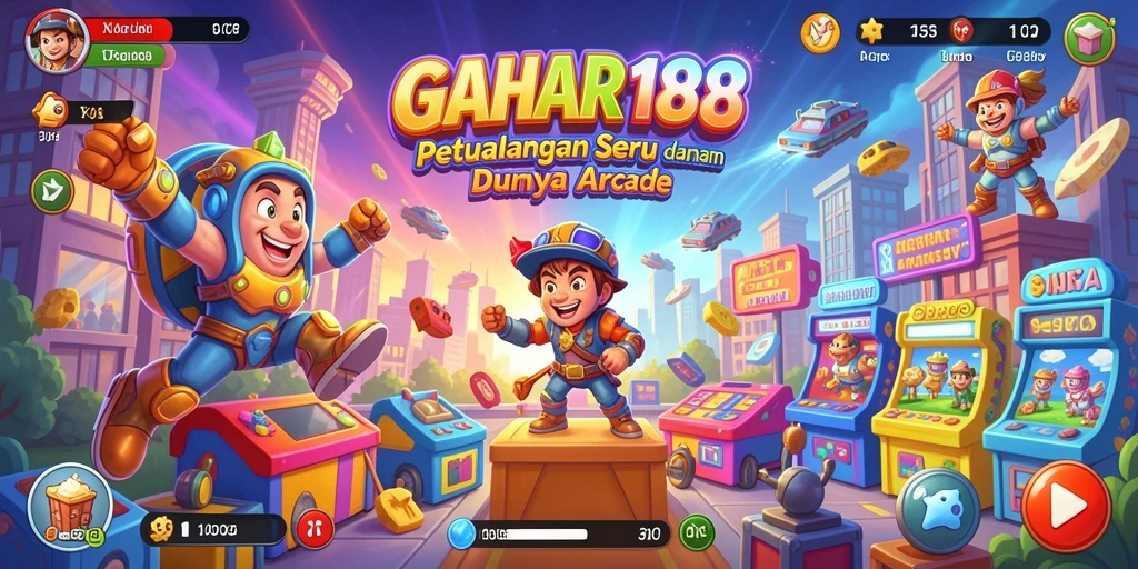 Tampilan gameplay menarik dari GAHAR188 yang seru dan menyenangkan.