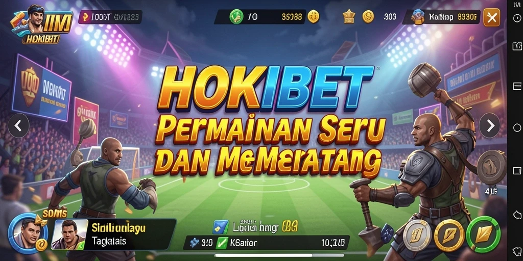 Tampilan gameplay HOKIBET yang interaktif dan menyenangkan.