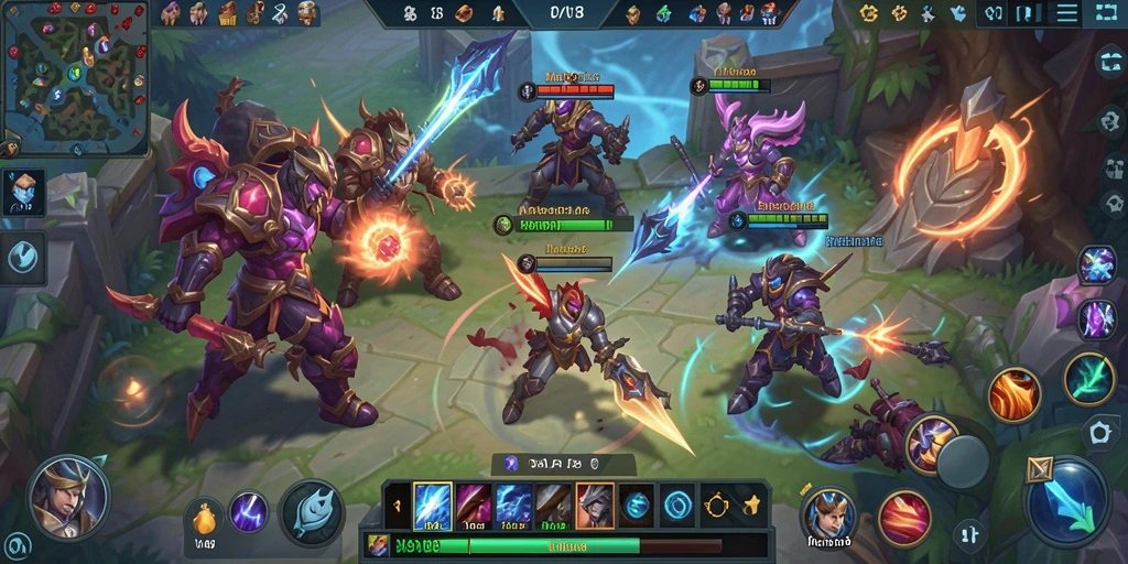 Gameplay seru LANCAR138 dengan karakter unik dan strategi tim.