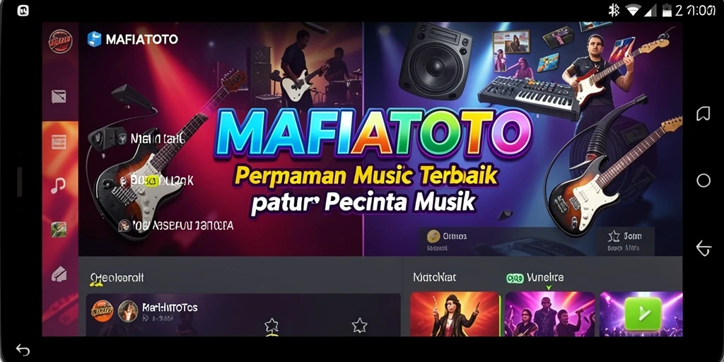 Tampilan gameplay menarik dari MAFIATOTO yang penuh warna.